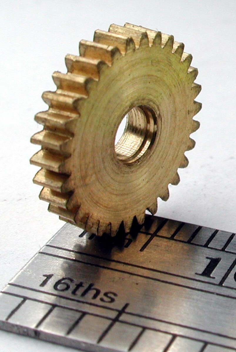 Northwest Short Line 14730-6 Brass Reverse Worm Gear