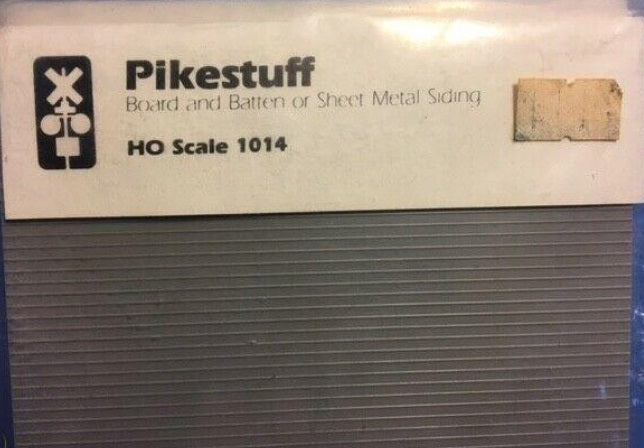 Pikestuff 541-1014 HO Board & Batten or Metal Siding