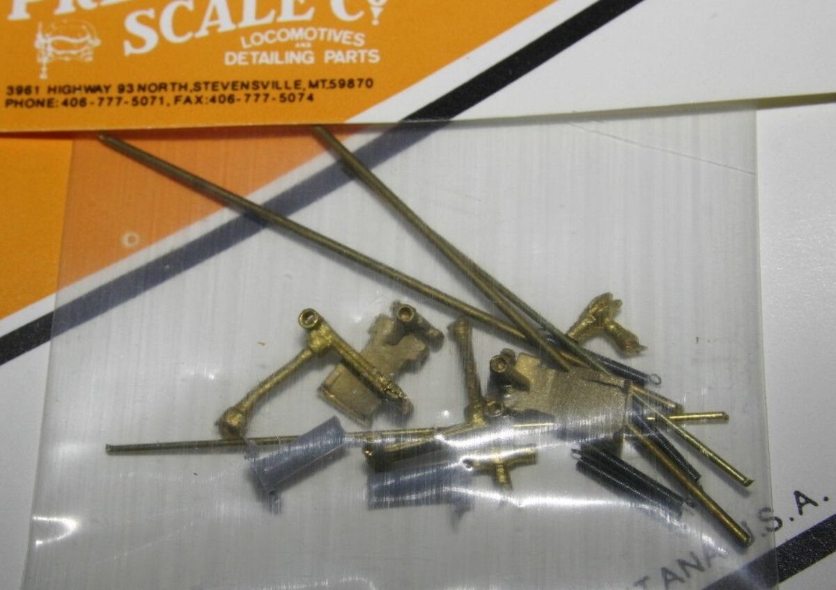 Precision Scale Company 31564 HO Trolley Pole Kit with Shoes (Pack of 2)