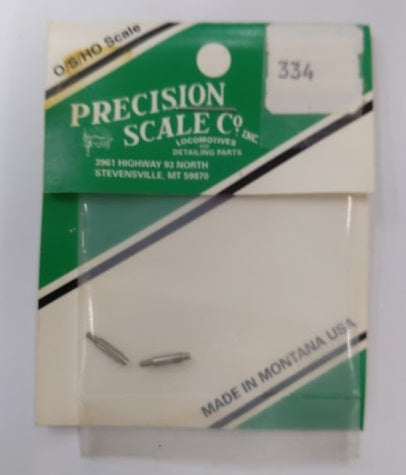 Precision Scale Co. 334 O/S/HO .230" Main Rod Crank Pins W/Shoulder (Pack of 2)