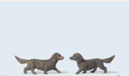 Preiser 47094 G Dog Animals Dachshunds Figures (Set of 2)