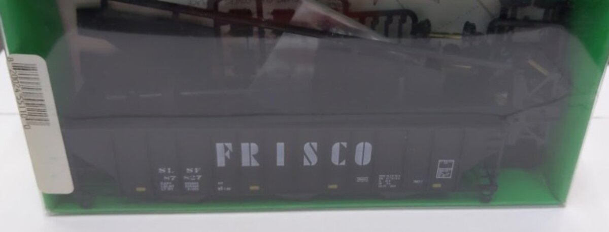 Bowser 55110 HO Frisco 100 Ton 45'''' 3 Bay Hopper Kit