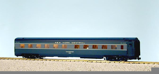 USA Trains R31035 G NYC 20th Century Limited Corrugated Alum Sleeper Lighted #2