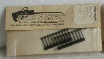 Utah Pacific Models RR Product AM-92 HO Antenna Mast Plastic (Pack of 25)