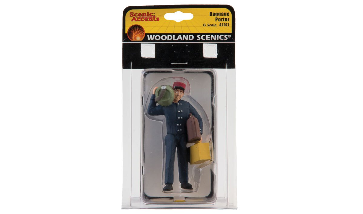 Woodland Scenics A2527 G Scenic Accents Paul Porter Figure
