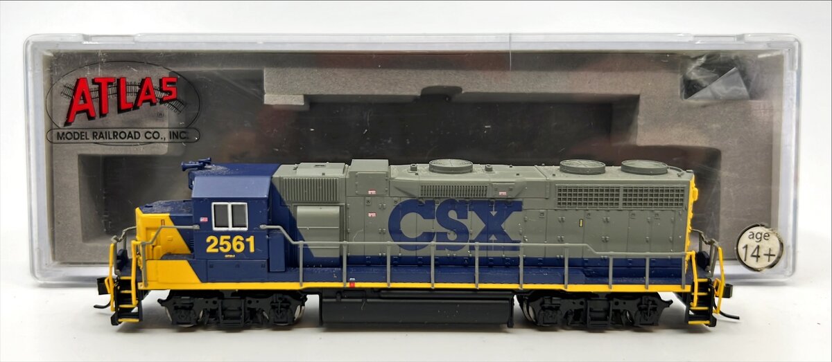Atlas 47648 N CSX GP38-2 Diesel Locomotive #2561 w/DCC