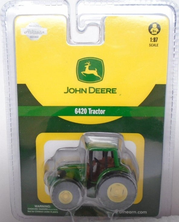 Athearn 7703 1:87 RTR Die-Cast John Deere 6420 Tractor