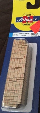Athearn 90452 N Simpson 53' Flatcar Lumber Load