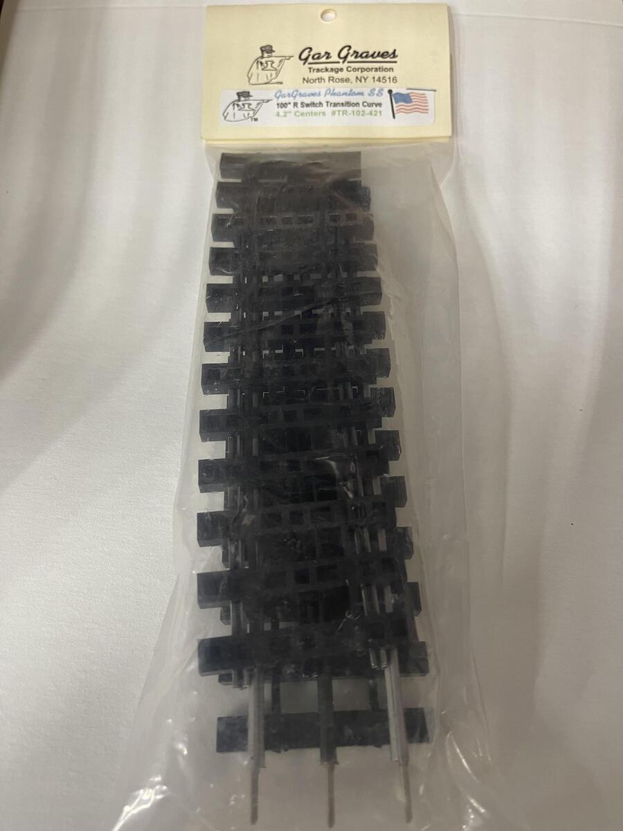 Gargraves TR-102 O Phantom Stainless 100" Switch Transition Offset Sections