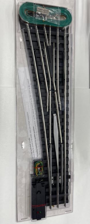 Gargraves 204-RC O Left Hand 100" Radius Regular Remote Control Switch Turnout
