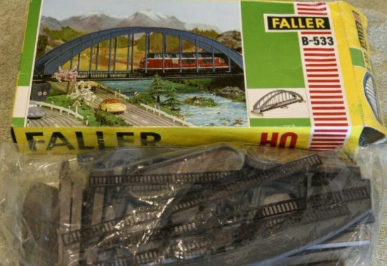 Faller B-533 HO Scale Trestle Bridge Kit