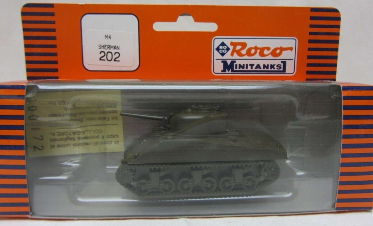 Roco 202 HO Sherman M4 Tank