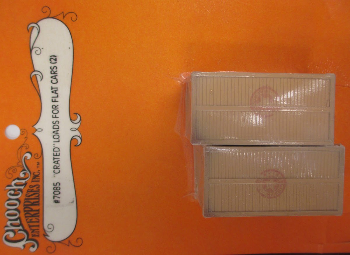 Chooch Enterprises 7085 HO Crated Loads for Flat Cars (Set of 2)