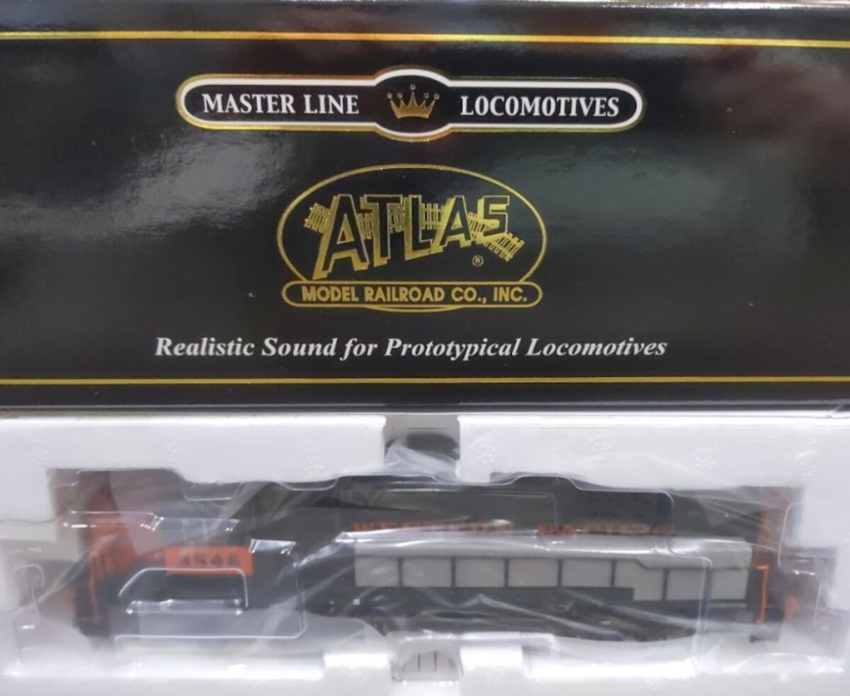 Atlas 10000999 HO Western Pacific GP40-2 Phase 2 Diesel Locomotive #3546