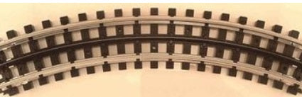 K-Line Polk Aristo Craft 99731 O-31 Curved SuperSnap Track Sections (Pack of 8)