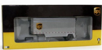 Athearn 29406 HO UPS 28' Drop Sill Parcel Trailer #292820 - RTR