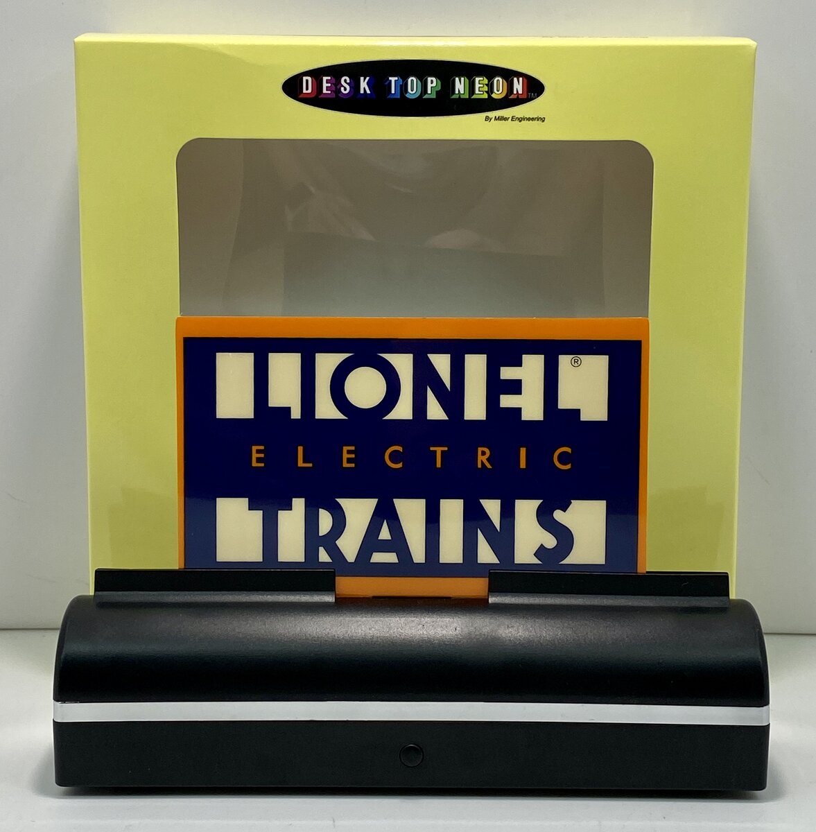 Miller Engineering 2150 O Lionel Desk Top Neon Animated Billboard