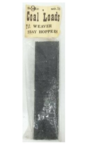Weaver 59 O Gauge Coal Load