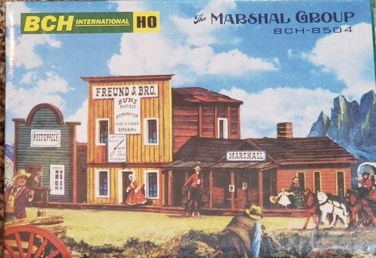BCH International 168-8504 HO The Marshall Group 3-Bulding Kit