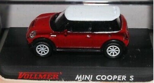 Vollmer 1:87 Red & White Mini Cooper S