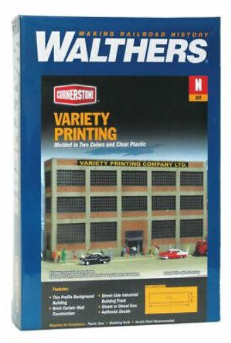 Walthers 933-3252 N Variety Printing Cornerstone Series Background Building Kit