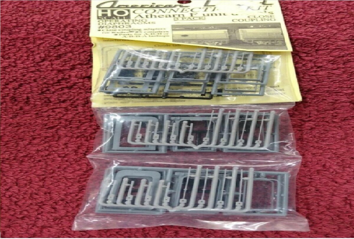 American Limited Models 9803 HO Athearn F Diesels Unit Connection Kit (Gray)P/3
