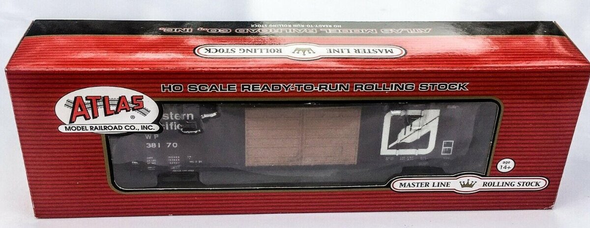 Atlas 20001957 HO Western Pacific FMC 5077 Centered Double-Door Boxcar #38170