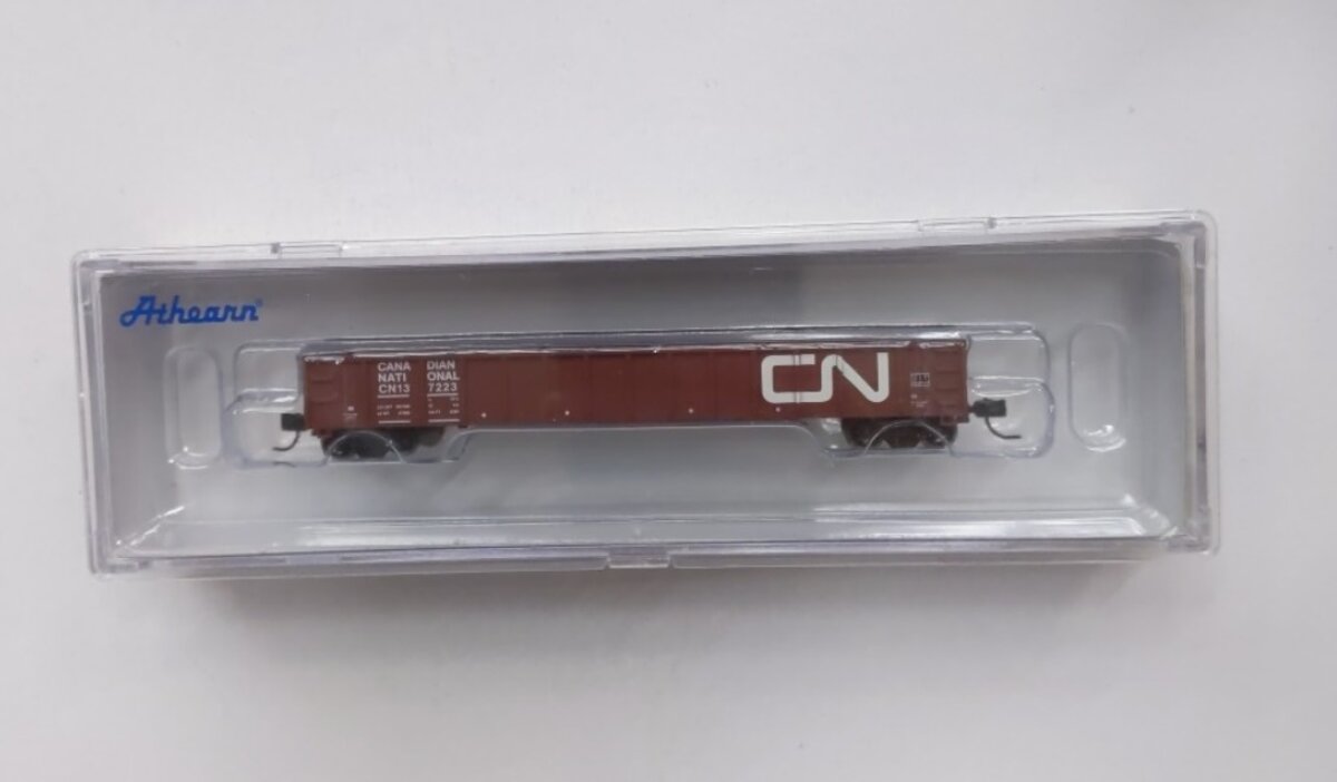 Athearn 23641 N Canadian National 52' Mill Gondola #137223 Freight Car