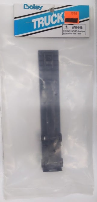 Boley 2065-3 HO Scale Black Flatbed Trailers With Dolly