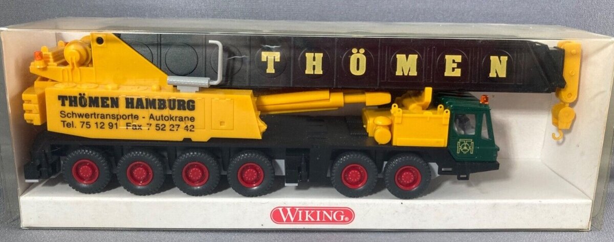 Wiking 632 02 43 HO Grove Crane Thumen Hamburg Trainz Wiking 632 02 43 HO Grove Crane Thumen Hamburg Trainz