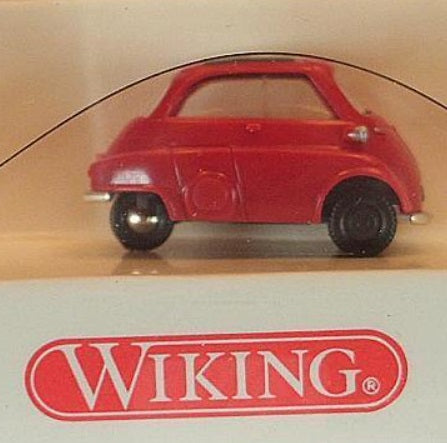 Wiking 8080222 HO Red BMW Isetta 3-Rad