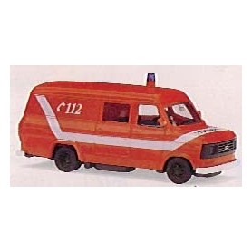 Busch 42406 1:87 Ford Transit Fire