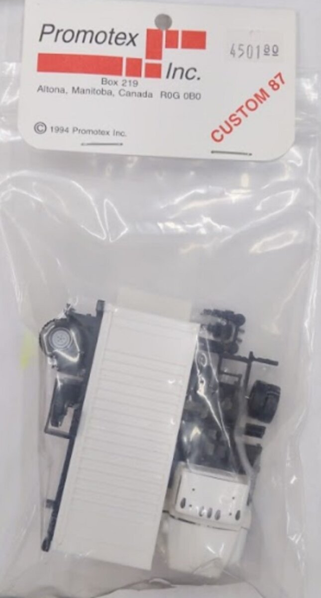 Promotex 450180 1:87 Ford Single Axle With Container Kit