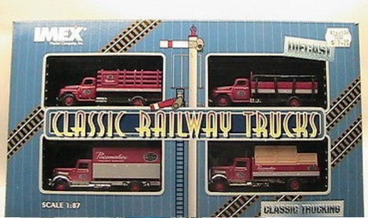 Imex 870127 1:87 NYC Ford & Peterbilt (Set of 8)