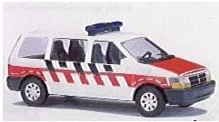 Busch 44606 1:87 Chryslr Voyager Fire Blgn