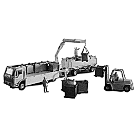 Kibri 10306 1:87 DB Container Truck w/lift Kit – Trainz