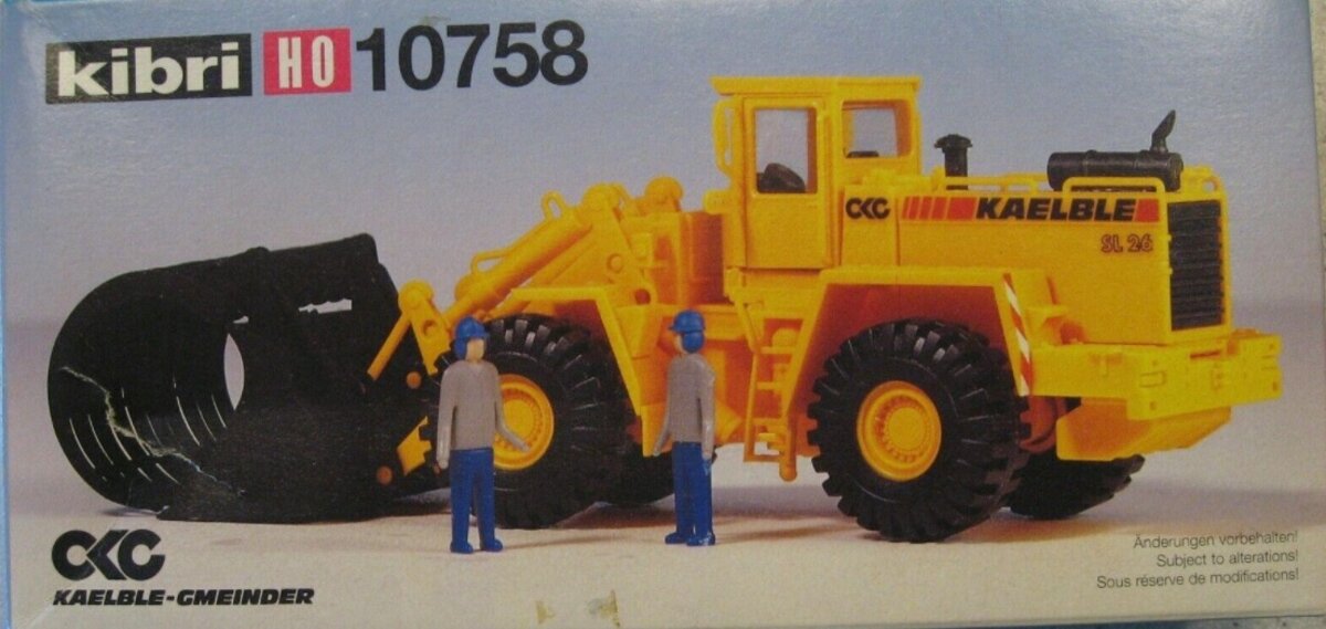 Kibri 10758 1:87 KAELBLE Refuse Loader Kit