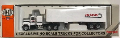 Con-Cor 0004-001014 HO Herpa HI-WAY Tractor Trailer Dispatch Truck