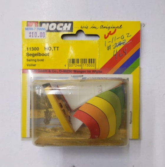 Noch 11300 1:87 Sailboat w/Spinnaker Figure