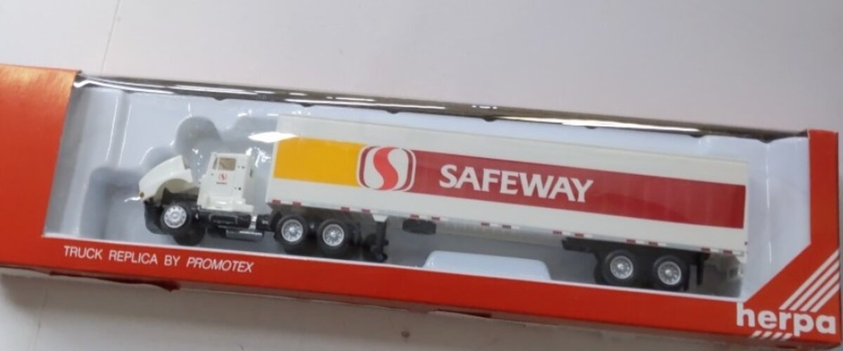 Herpa 6236 1:87 Kenworth T-600/B-Train Safeway