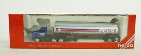 Herpa 6160 1:87 SPUR Ford L-9000 Tanker Tractor Trailer