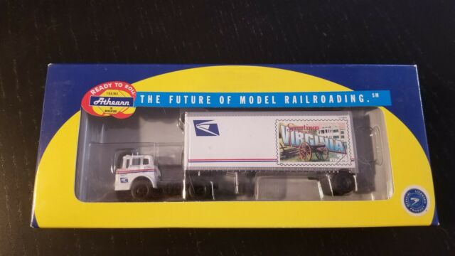 Athearn 93446 1:87 USPS Virginia Ford C Tractor Trailer