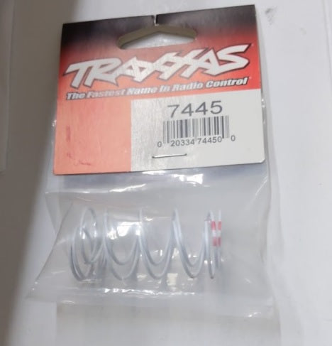 Traxxas 7445 Spring,Shock,White,GTR