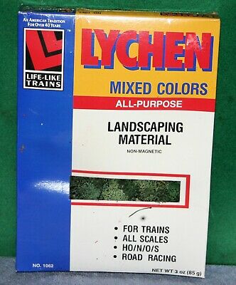 Life Like 1062 HO Mixed Colors All-Purpose Lychen Mixed Large