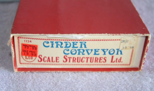 Scale Structures 1124 HO Scale Cinder Conveyor Model Kit