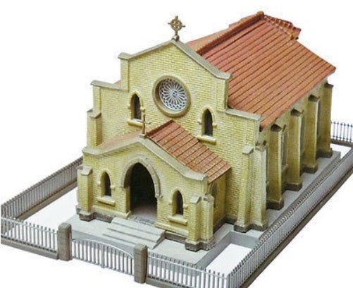 TomyTec 150-2 A2 N 9th Avenue Baptist Church Diorama Collection Kit