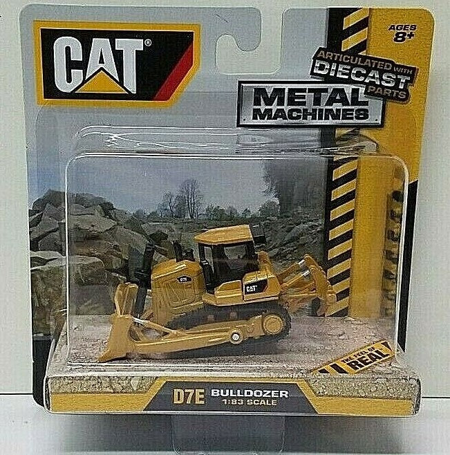 Toy State Industrial 39512 1:83 D7 CAT Bulldozer Construction Equipment
