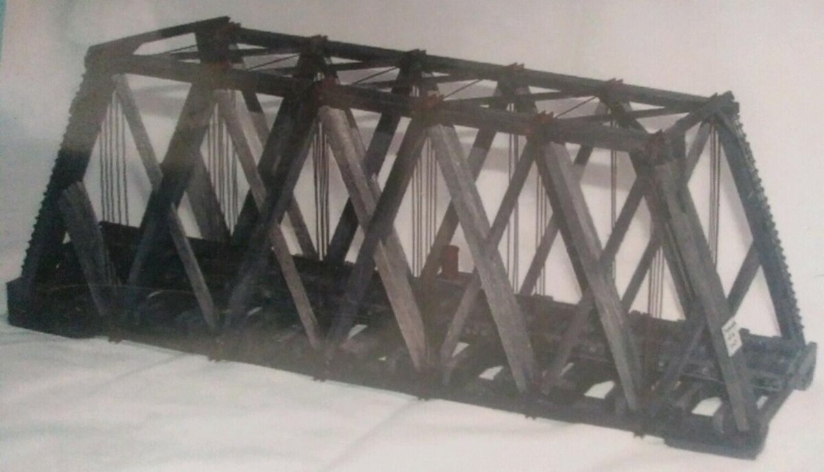 Hunterline 86' N Scale 30' Howe Truss Bridge Kit