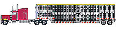 Trainworx Inc 57931 N PETERBILT BULL HAULER Bur/Si