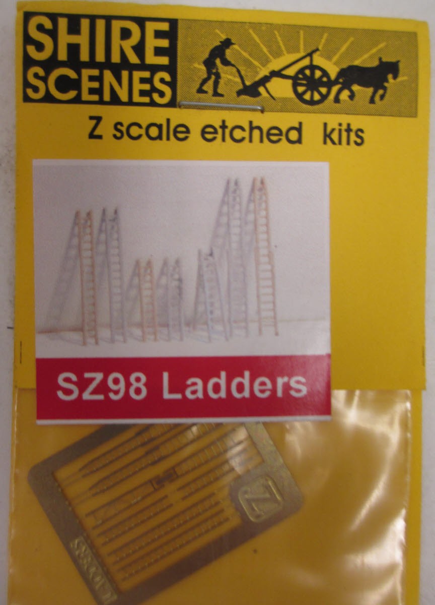 Shire Scenes SZ98 Z Ladders Kit